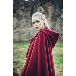 Medieval cloak Karen red