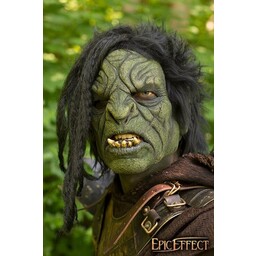 Orc mask with hair