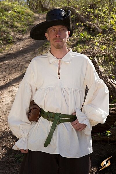 Pirate shirt Jack, natural