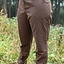 Ladies trousers Kerga, brown