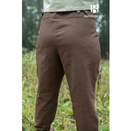 Ladies trousers Kerga, brown