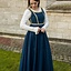 Renaissance dress Lucrezia, blue