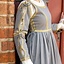 Renaissance dress Lucrezia, gray