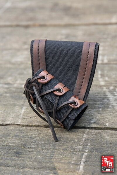 RFB LARP dagger-sword holder, brown-black