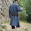 Viking tunic wolf Fenrir, blue-grey