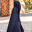 Embroidered cloak Damia with fibula, blue