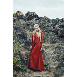 Viking dress Lina, red