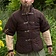 Epic Armoury RFB Short sleeved belt gambeson, brown