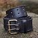 Epic Armoury Belt with rings, black