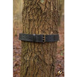 Belt with rings, black