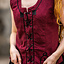 Medieval doublet Christine red