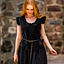 Medieval doublet Caelia black