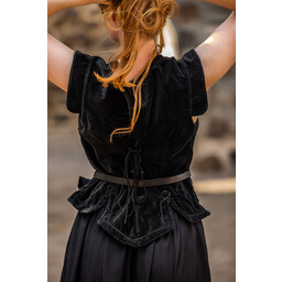 Medieval doublet Caelia black