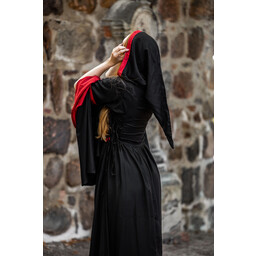 Dress Douze black-red