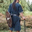 Celtic tunic, short sleeves, blue