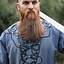 Viking tunic Farulfr, blue-grey