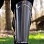 Scout medieval greaves polished