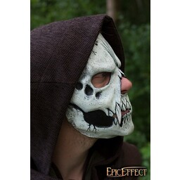 Skull Trophy Mask, silver