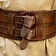 Epic Armoury Waist belt Celtic knots, brown