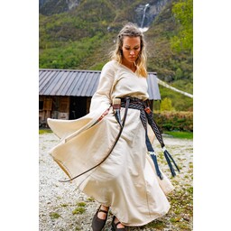 Medieval dress Begina, natural