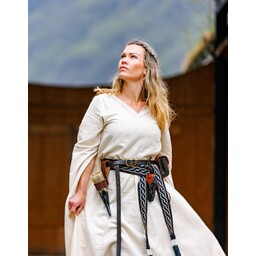 Medieval dress Begina, natural