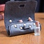 Potion holder with three bottles, black