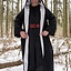 Wizard robe, black-silver