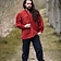 Leonardo Carbone Medieval shirt, red