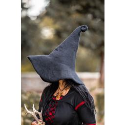 Witch hat, black