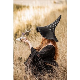 Witch hat, with stars