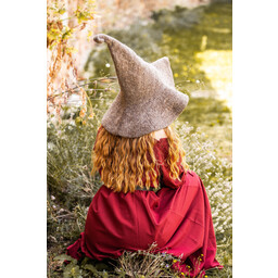 Witch hat, natural-brown