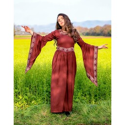 Medieval dress Borgia, red