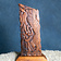 Viking wood carving Fenrir