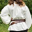 Two-part sword belt, brown