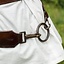 Two-part sword belt, brown