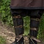 Viking greaves, bronzed