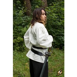 Two-part sword belt, black