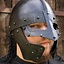 Viking LARP helmet Egil, bronzed