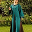 Viking dress Astrid, azure-brown