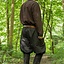 Viking trousers Rollo, black