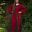 Viking dress Astrid, red/brown