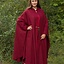 Wool travelers cloak red