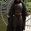 Wool travelers cloak, black