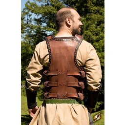 Early Medieval lamellar armour, brown