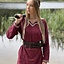 Early medieval dress Aelswith, red