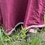 Early medieval dress Aelswith, red