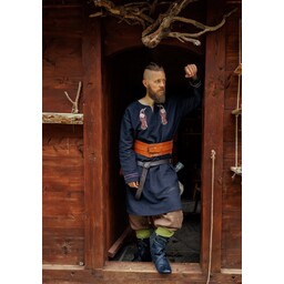 Viking tunic Hugin & Munin, black