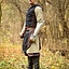 Sleeveless coat Assassins Creed, brown-black