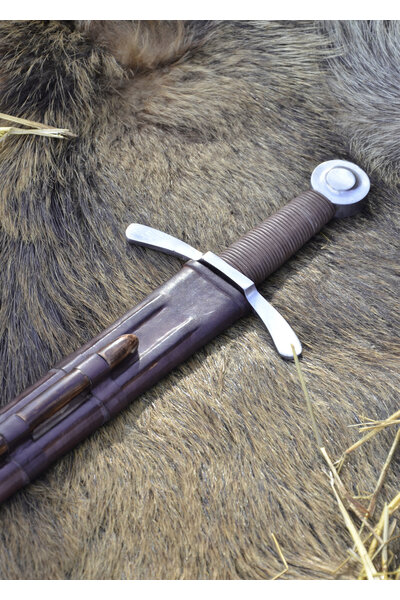 Medieval crusader sword