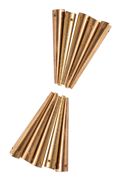 Lace-ends, 10 pieces